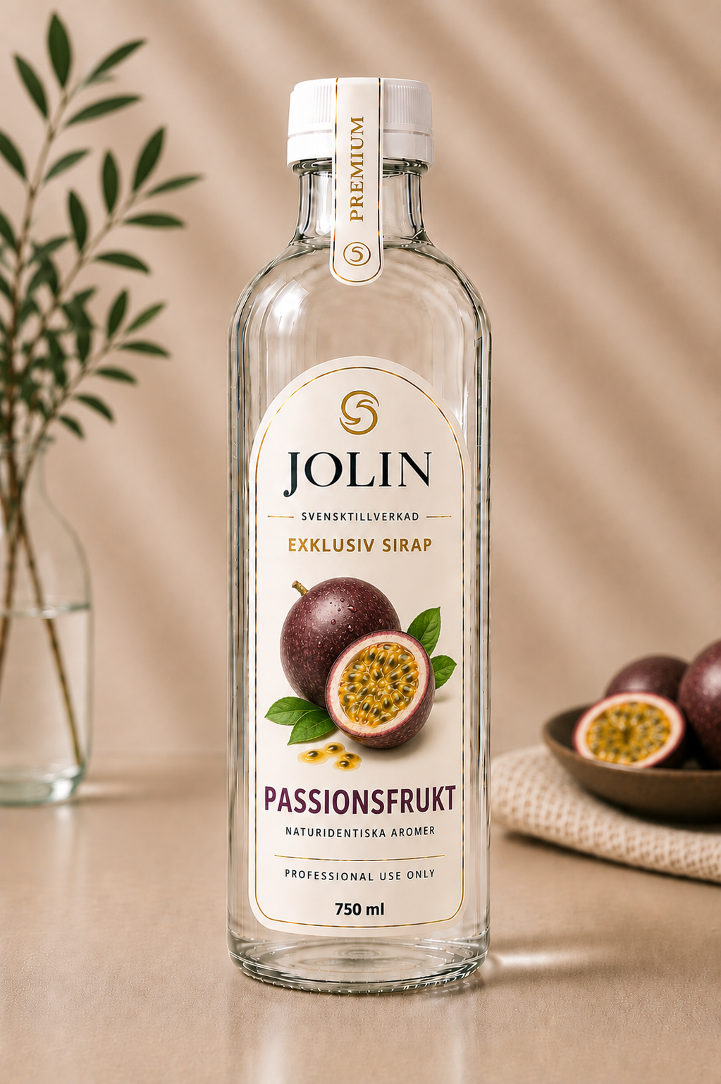 PASSIONSFRUKT- JOLIN Syrup 750 ml