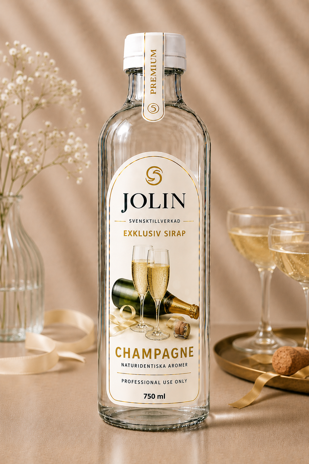 CHAMPAGNE- JOLIN Syrup 750 ml