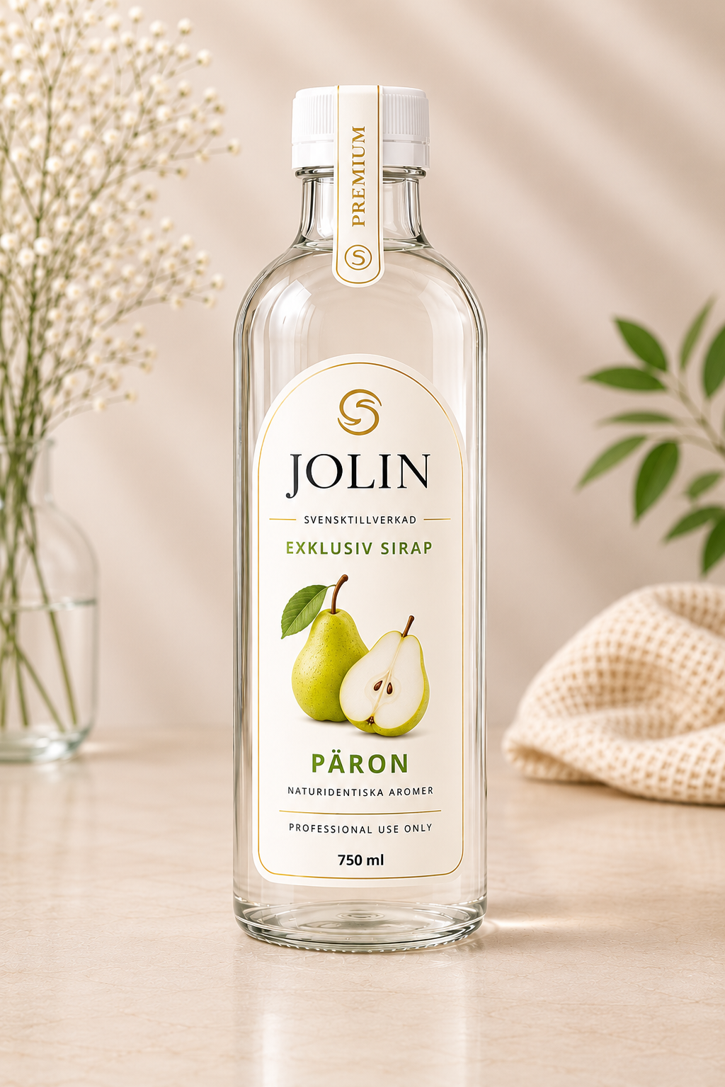 PÄRON - JOLIN Syrup 750 ml