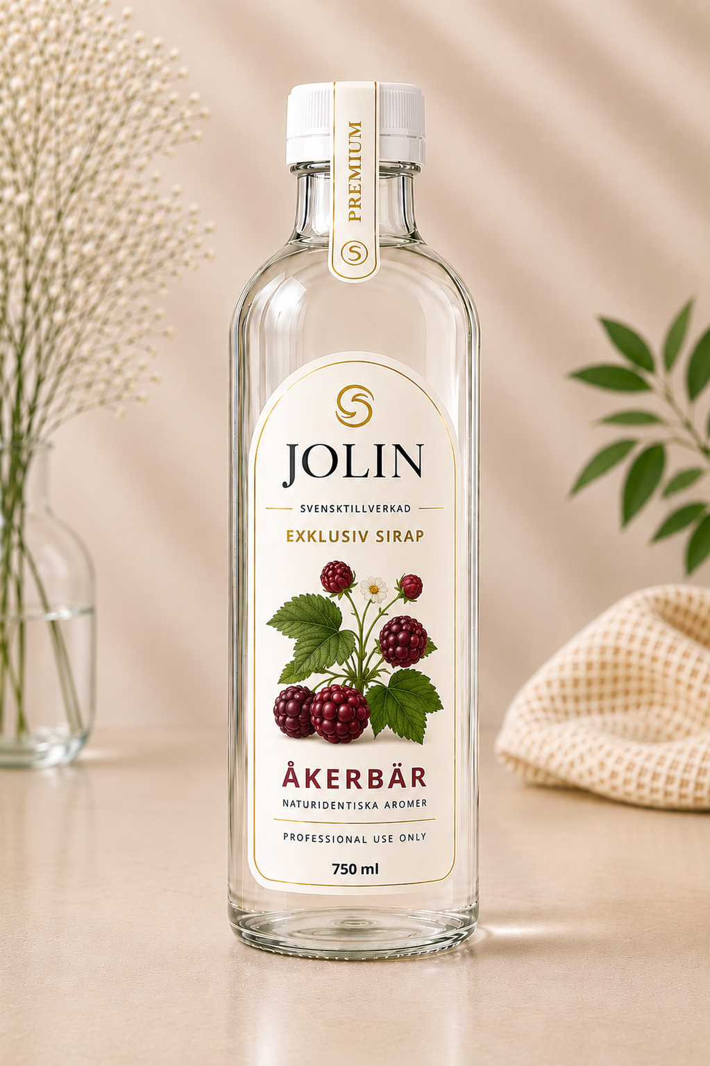 ÅKERBÄR - JOLIN Syrup 750 ml